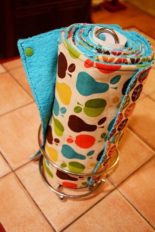 unpaper towel tutorial with snaps