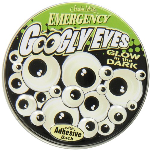 Emergency Glow In the Dark Googly Eyes