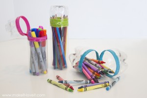 No Sew zipper cases from plastic bottles