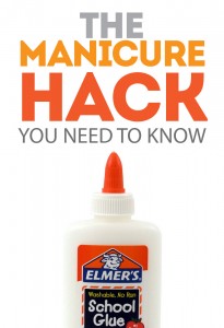 The MANICURE HACK you need to know! So simple to keep the edges neat!