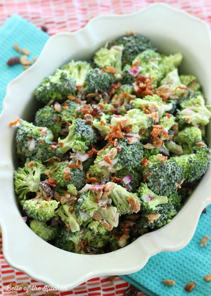 Skinny Broccoli Salad