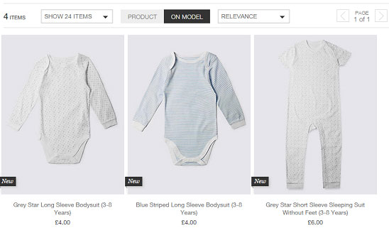 Marks and Spencer Disabled Clothing