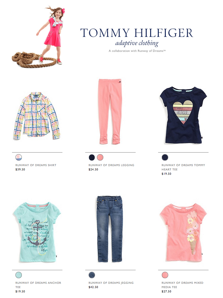 Tommy Hilfiger Adaptive Clothing for Special Needs Kids