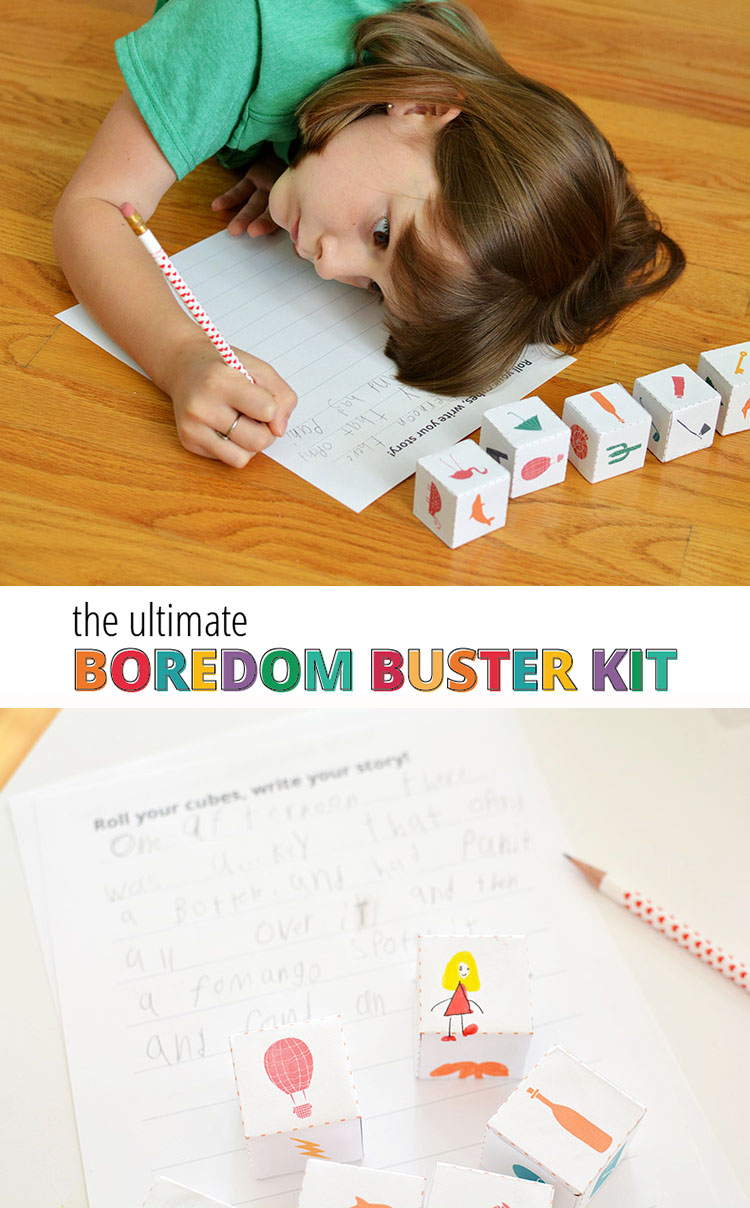 Boredom Busters Kit - save your sanity with these projects that are ready to download and print! Skip the searching!
