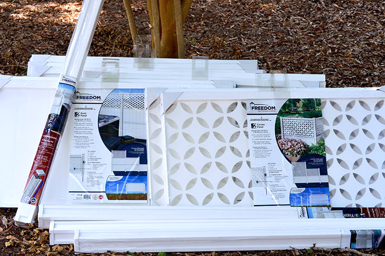 Connections fencing materials